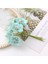 Beyaz 1 Demet-6pcs 6 Adet/1 Demet Mini Gül Buketi Yapay Ipek Çiçekler Düğün Dekorasyon Için Dıy Scrapbooking Çelenk Hediye Zanaat Sahte Çiçek (Yurt Dışından) 4