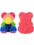 Gökkuşağı Dropshipping 40 cm Teddy Bear Gül Yapay Çiçekler Pe Gül Ayı Kadınlar Için Sevgililer Düğün Noel Hediye Kutusu Ev Dekor (Yurt Dışından) 1