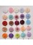 Rastgele Renkleri Karıştırın 50 Adet 5 cm Ponpon Yapay Ipek Çiçekler Kafa Ortanca Ev Düğün Dekorasyon Dıy Scrapbooking Sahte Çiçek Çelenkler (Yurt Dışından) 3