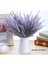 Mor 5 Adet Bir Demet Provence Lavanta Plastik Yapay Çiçekler Yanlış Bitkiler Düğün Ev Dekorasyon Noel Masa Dekorasyon (Yurt Dışından) 4