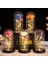 Ipek Gül-Siyah Kadınlar Için Hediyeler Güzel ve Çirkin Camda Korunmuş Güller Galaxy Rose LED Işık Yapay Çiçek Kızlar Için Doğum Günü Hediyesi (Yurt Dışından) 3