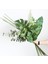 Tedajuanbu Monstera Yapay Tropikal Monstera Kwai Palmiye Ağacı Yaprakları Ev Bahçe Dekorasyonu Sahte Bitkiler Fotoğraf Arka Plan Plante Artificielle (Yurt Dışından) 3