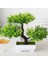Turuncu Plastik Yapay Bitkiler Bonsai Ev Odası Masa Dekorasyon Küçük Ağaç Saksı Sahte Bitki Çiçekler Saksı Bahçe Balkon Süsleri (Yurt Dışından) 2