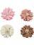 Pembe 4.5 cm 12 Adet/pc Çiçek Tomurcukları Çiçek Kafa Kumaş Kumaş Yapay Çiçek Zanaat Düğün Aplikler Konfeksiyon Aksesuarları (Yurt Dışından) 4