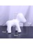 Unicorn 25 cm Dıy Her Türlü Gül Ayı Modeli Köpek Düğün Dekorasyon Sahte Çiçekler Noel Süslemeleri Çiçek Dekorasyon Vazo ile Tavşan Kalıp (Yurt Dışından) 1