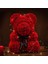 Kutu ve Işık ile Kahve Teddy Rose Bear 25CM Yapay Çiçekler Kutu Işığı ile Gül Ayı Anne Kız Arkadaşı Düğün Yıldönümü Doğum Günü Sevgililer Günü Hediyesi (Yurt Dışından) 4