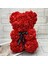 Mor 25CM Hiçbir Kutu Sıcak Sevgililer Günü Hediyesi 25CM Kırmızı Gül Teddy Bear Gül Çiçek Yapay Dekorasyon Yılbaşı Hediyeleri Kadınlar Sevgililer Hediyesi (Yurt Dışından) 3