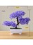 26X19CM Yapay Mini Bonsai Ağacı Saksı Çiçeği Simüle Ağaç Dekor Bitki Sahte Çiçek Saksı Süs Ev Odası Bahçe Dekorasyonu Için (Yurt Dışından) 1