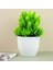 B03 1 Adet Yapay Bitkiler Yeşil Bonsai Küçük Ağaç Saksı Bitkileri Ev Bahçe Partisi Zanaat Bitki Dekor Için Sahte Çiçek Saksı Süsler (Yurt Dışından) 5