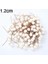 1.2 Cm-Beyaz 100 Adet 50/100 Adet/grup Mini Plastik Berry Yapay Çiçek Kırmızı Kiraz Sedefli Ercik Düğün Noel Pastası Kutusu Çelenkler Dekorasyon (Yurt Dışından) 1