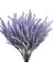 Sarı Mor Yapay Lavanta Çiçekleri Buket Sahte Bitki Ev Dekor Bahçe Noel Düğün Dekorasyon Vazo Aksesuarları Kapalı (Yurt Dışından) 2
