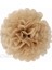 Tan 6 Inç 15 cm 5 Adet 4 6 8 10 12 Inç Doku Kağıt Pom Pom Poms Düğün Parti Kağıt Ponpon Çiçek Düğün Dekorasyon Için Ponponlar Doğum Günü Bebek (Yurt Dışından) 1