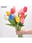 Renk 6 5 Adet 3/5/10 Adet Lale Yapay Çiçek Yapay Buket Laleler Sahte Çiçek Düğün Ev Bahçe Dekor Için (Yurt Dışından) 2
