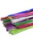 T03 25 Adet 80 cm Çorap Çiçek Tel 0.45MM Çaplı Demir Tel Dıy Naylon Çorap Çiçek Yapımı Naylon Çorap Çiçek Aksesuarı (Yurt Dışından) 2