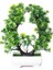 Tip A24 Yapay Bitkiler Ev Dekorasyon Yeşil Bonsai Ağacı Plastik Sahte Bitkiler Saksı Çiçek Ofis Masası Dekor Açık Bahçe Süsleme (Yurt Dışından) 1