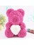 Beyaz Dropshipping ile Gül 40 cm Teddy Bear Gül Yapay Çiçekler Pe Gül Ayı Kadınlar Için Sevgililer Düğün Noel Hediye Kutusu Ev Dekor (Yurt Dışından) 1