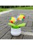 Ayçiçeği-C Tığ Ayçiçeği Saksı Bitki, Sahte Çiçek Bonsai, Gül, Kaktüs, Antoryum, Calla, Yonca, Lale, Papatya, Ev Masası Dekoru Için Dokuma Hediye (Yurt Dışından) 1