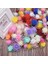 F04-RED 20 Adet 50 Adet Yapay Köpük Dantel Gül Kafaları 3.5 cm Çiçek Dıy Çelenk Ev Düğün Dekorasyon Scrapbooking Çiçekler Sahte Çiçek Kafa (Yurt Dışından) 2