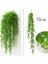 J Yapay Bitki Sarmaşıklar Duvar Asılı Rattan Yapraklar Dalları Açık Bahçe Ev Dekorasyon Plastik Sahte Ipek Yaprak Yeşil Bitki Sarmaşık (Yurt Dışından) 1