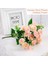 Gül 2 1 Pc Ipek Kelebek Orkide Yapay Çiçekler Buket Düğün Ev Dekorasyon Için Gerçek Dokunmatik Phalaenopsis Sahte Çiçekler Şakayık Gül (Yurt Dışından) 1