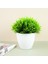 P Yapay Bitkiler Saksı Yeşil Bonsai Küçük Ağaç Çim Bitkiler Pot Süs Sahte Çiçekler Ev Bahçe Dekorasyonu Düğün Parti Için (Yurt Dışından) 4