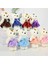 Koyu Mor 10 Adet Sevgililer Günü Ayı Çiçek Buketi Karikatür Peluş Bebek Teddy Bear Buketleri Mezuniyet Doğum Günü Düğün Hediyeleri Parti Dekoru (Yurt Dışından) 5
