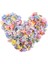 F14 50 Adet 2 cm Renkli Papatya Çiçek Başları Mini Ipek Yapay Çiçekler Çelenk Scrapbooking Ev Düğün Dekorasyon Için (Yurt Dışından) 2
