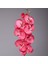 Fuşya 8 Kafaları Yapay Kelebek Orkide Ipek Çiçek 68 cm Sahte Phalaenopsis Düğün Ev Dekorasyon Yapay Çiçekler (Yurt Dışından) 1