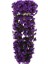 Bir Menekşe Yapay Çiçek Parti Dekorasyon Simüle Çiçek Askılığı Sahte Tificial Menekşe Çiçek Duvar Wisteria Sepeti Asılı Çelenk (Yurt Dışından) 1
