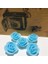 Köpük Gül Açık Mavi 25 Adet 25-250 Adet Yapay Gül Kafaları Köpük 3.5 cm Yapay Çiçekler Gül Ayı Sevgililer Hediye Için Düğün Çiçek Süslemeleri (Yurt Dışından) 1