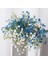 32CM-YEŞIL 1 Adet 52CM 90 Kafa 3 Şube Beyaz Gypsophila Yapay Çiçekler Düğün Dıy Buket Dekorasyon Aranjmanı Sahte Çiçek Ev Dekor (Yurt Dışından) 4