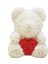 Kırmızı Dropshipping ile Süt Beyaz 40 cm Teddy Bear Gül Yapay Çiçekler Pe Gül Ayı Kadınlar Için Sevgililer Düğün Noel Hediye Kutusu Ev Dekor (Yurt Dışından) 1