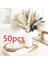FGPG50PCS 50-200 Adet Krem Pampas Çim Kabarık Oda Phragmites Dekorasyon Doğal Tavşan Kuyruğu Çim Kurutulmuş Çiçekler Buket Boho Ev Dekor (Yurt Dışından) 1