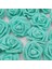 Teal 50 Adet 6 cm Düğün Güller Köpük Yapay Gül Çiçek Kafa Çelenk Dekoratif Çiçekler Dıy Scrapbooking Craft Ev Gereçleri 20/50 Adet (Yurt Dışından) 1