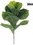 50 cm 35/50 cm Yapay Ficus Şube Gerçekçi Yeşillik Sahte Yapraklar Sahte Bitkiler Çiçek Aranjmanı Parti Malzemeleri Avlu Süsleme (Yurt Dışından) 1