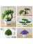 Shengdanshu Sarı Yapay Bitkiler Dıy Basit Bonsai Küçük Ağaç Sahte Bitkiler Sahte Çiçekler Saksı Süsler Banyo Ev Dekor Otel Bahçe Dekor (Yurt Dışından) 2
