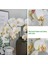 Gül 2 Yapraklar 32 Inç Yapay Phalaenopsis Çiçekler 9 Kafaları Yapay Orkide Kelebek Çiçekler Ev Dekor Için Kök Bitkiler 6 Adet (Yurt Dışından) 4