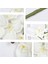 Gül 2 Yapraklar 32 Inç Yapay Phalaenopsis Çiçekler 9 Kafaları Yapay Orkide Kelebek Çiçekler Ev Dekor Için Kök Bitkiler 6 Adet (Yurt Dışından) 5