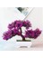 Gül Kırmızı Yapay Bitkiler Bonsai Küçük Ağaç Saksı Sahte Bitki Çiçekler Ev Odası Masa Dekorasyon Otel Bahçe Dekor Için Saksı Süsler (Yurt Dışından) 1
