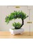 Sarı Yapay Plastik Bitkiler Bonsai Küçük Ağaç Saksı Sahte Bitki Saksı Çiçek Ev Odası Masa Dekorasyon Bahçe Düzenleme Süsler (Yurt Dışından) 2