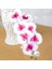 Gül Kırmızı Yapay Ipek Beyaz Orkide Çiçekleri Yüksek Kaliteli Kelebek Güve Phalaenopsis Düğün Ev Festivali Dekorasyon Için Sahte Çiçek (Yurt Dışından) 1