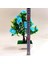 Pembe Yapay Çiçek Bitki Gül Saksı Bonsai Ofis Bahçe Masaüstü Süs Dekor Ev Dekor Için Saksıda Yapay Çiçekler (Yurt Dışından) 4