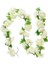 230 cm G01 180 cm Sahte Sarmaşık Wisteria Çiçekler Yapay Bitki Vine Garland Odası Bahçe Süslemeleri Düğün Kemer Bebek Duş Çiçek Dekor (Yurt Dışından) 1