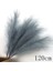Açık GRI-120CM 1pc Sahte Pampas Çim Dekor Tüy Çim Yapay Phragmites Australis Vazo Süslemeleri Sahte Sazlık Bitkiler Sonsuz Çiçekler (Yurt Dışından) 1
