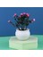 17 1 Adet Mini Yapay Bitki Bonsai Yeşil Bitkiler Pot Pencere Masa Bahçe Sahte Bitki Saksı Dekorasyon Simüle Çiçekler Süsler (Yurt Dışından) 1