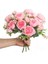 Fuşya Pembe 1 Buket 9 Kafaları Yapay Şakayık Çay Gül Çiçek Kamelya Ipek Sahte Çiçek Flores Dıy Ev Bahçe Düğün Dekorasyon Için (Yurt Dışından) 3