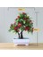Xuyuanshu Kırmızı Yeni 1 Adet Büyüleyici Yapay Bitki Bonsai Simülasyon Küçük Ağaç Pot Bitki Saksı Parti Düğün Dekor Dıy Ev Gereçleri Sahte Bitki (Yurt Dışından) 1