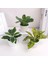 6X14 cm Yapay Bitkiler Mini Bonsai Küçük Simüle Ağaç Saksı Bitkileri Sahte Çiçekler Ofis Masası Saksı Süs Ofis Ev Bahçe Dekor (Yurt Dışından) 4