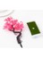 Pembe Plastik Yapay Bitkiler Bonsai Ev Odası Masa Dekorasyon Küçük Ağaç Saksı Sahte Bitki Çiçekler Saksı Bahçe Balkon Süsleri (Yurt Dışından) 1