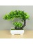 Q Yapay Bitkiler Saksı Yeşil Bonsai Küçük Ağaç Çim Bitkiler Pot Süs Sahte Çiçekler Ev Bahçe Dekorasyonu Düğün Parti Için (Yurt Dışından) 5